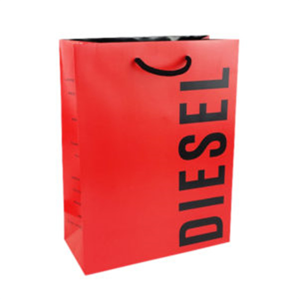 Personalized Hot Sales Custom Printed Logo Packaging Shopping Paper Bag with Ribbon Handles Manufacturers, Factories