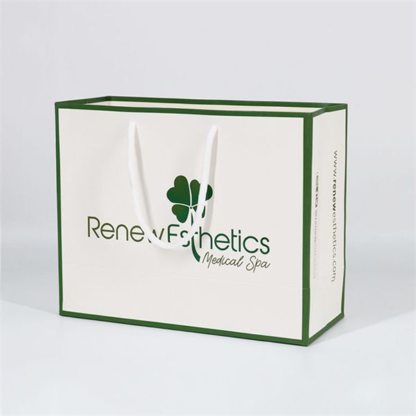 Personalized Holding Black and White Black Friday Paper Bag