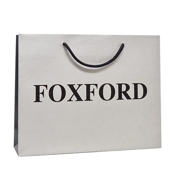 Personalized Foxford-luxury-carrier contracted style Paper shopping bag Factory, Factories