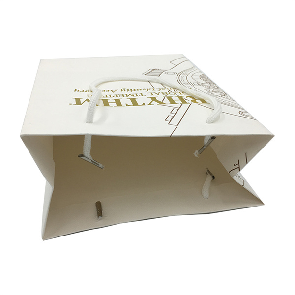 Customized Foil Stamping Customise Logo Printing Shopping Paper Gift Packaging Jewelry Bag Factory, Wholesale