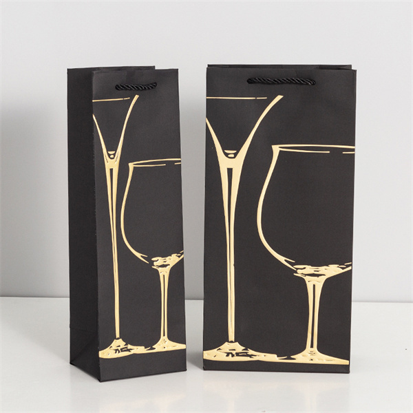 Christmas Wine Bag 1