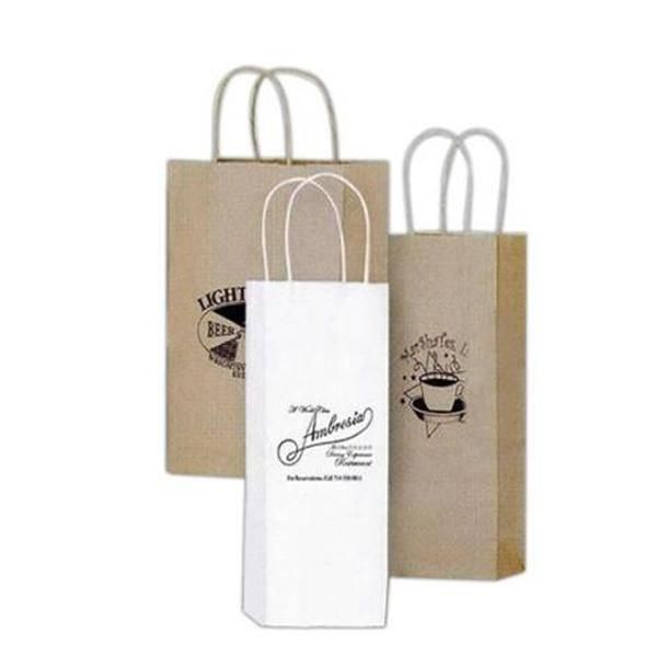 Bespoke Factory Supply Promotion Kraft Paper Bag for Wine Bottles Manufacturers, Factories