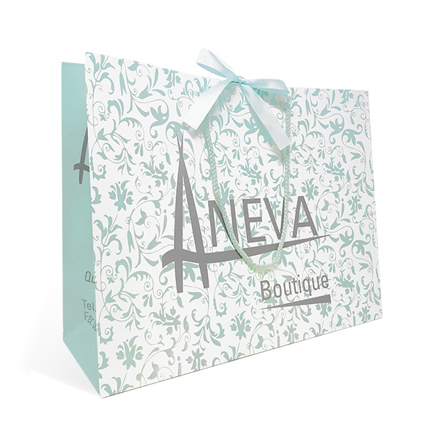 Bespoke Wholesale Laminated Printed Luxury Shopping Gift Custom Paper Bag Factories, Wholesale