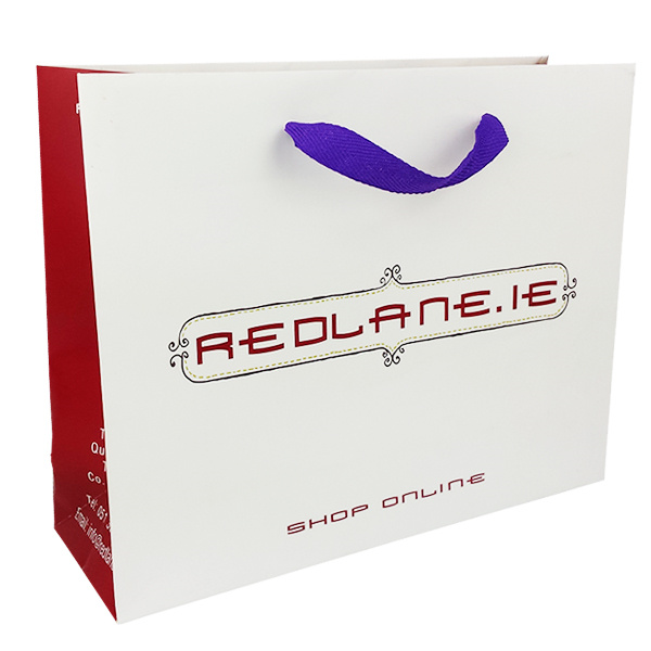Bespoke Wholesale Laminated Printed Luxury Shopping Gift Custom Paper Bag Factories, Wholesale