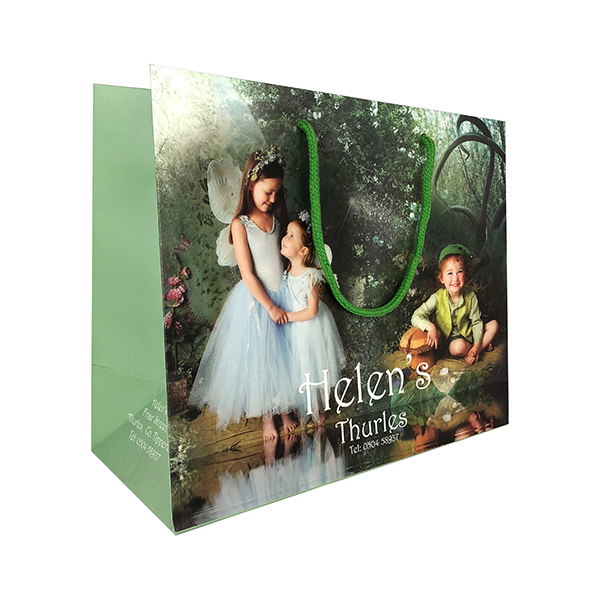 Customized Wholesale Cheap Price Custom Logo White Mini Small Luxury Paperbag Fancy Favor Wedding Door Paper Gift Bag with Cotton Handles Factory, Wholesale