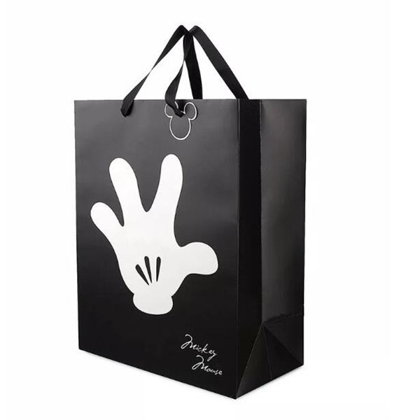 Customized Brand Printed Logo Luxury Boutique Shopping Paper Gift Bags for Hair Shop