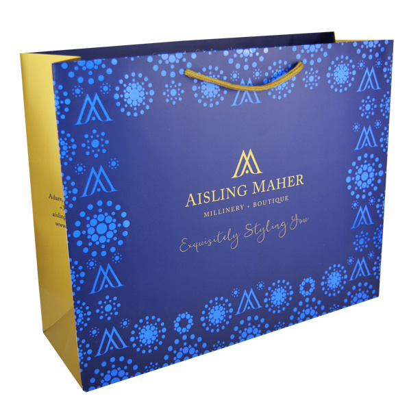 Personalized Factory Price Shopping Paper Bag for Clothing Custom Design Printing High End Paper Bag Factory, Wholesale