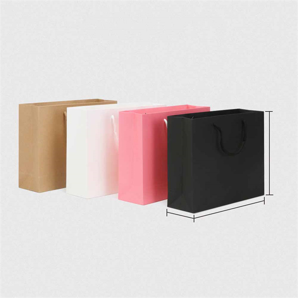 Customized Luxury Shopping Paper Bag Art Paper with PP Rope Handle Hot Stamp Lamination Hand Made Boutique Paper Bags for Clothes Wholesale, Wholesales