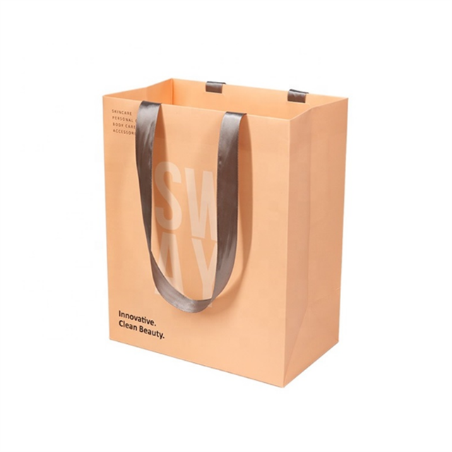 Customized China luxury Paper Bag with Ribbon Manufacturer Manufacturer, Manufacturers