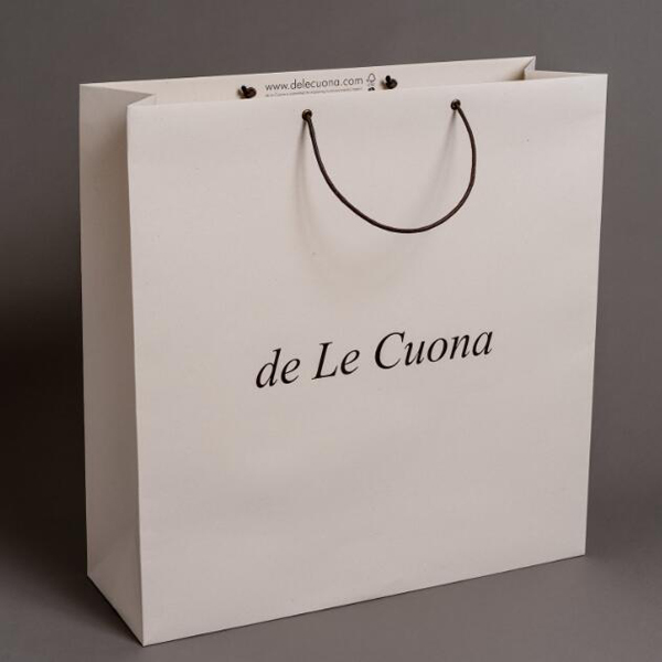 Bespoke 2024 Custom Logo Pink Paper Shopping Bag with Grosgrain Ribbon Handle Candies Bag Wholesale, Wholesales