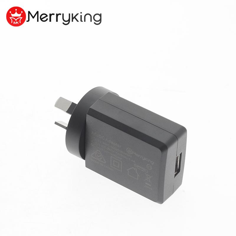 High-Efficiency 5V 2A USB AC DC Power Adapter