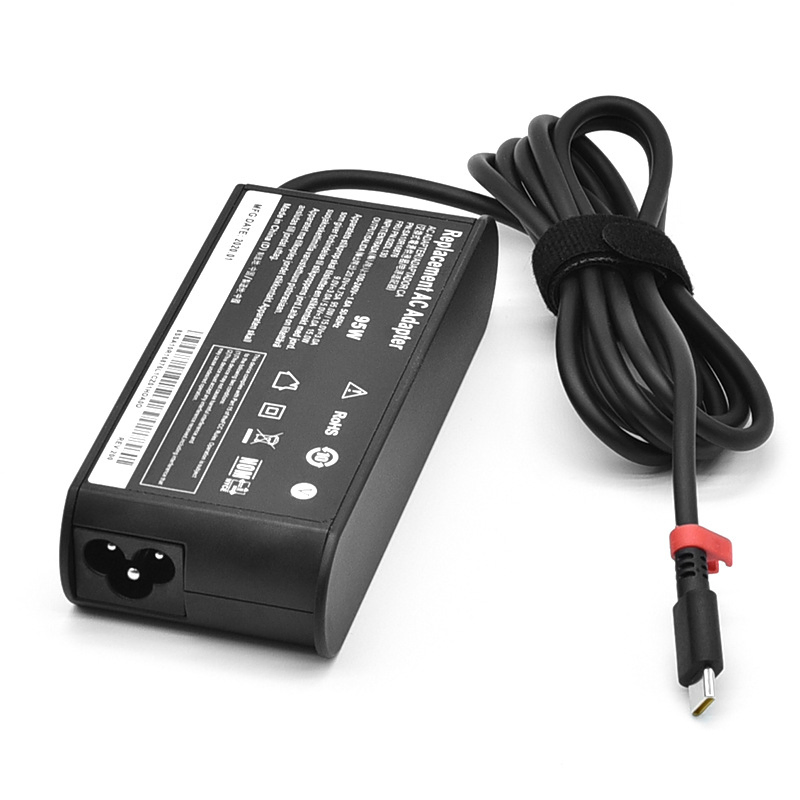 High Quality Lenovo 95W 20V 4.75A Type C USB C Laptop Power Adapter for Notebook Lenovo Battery Charger