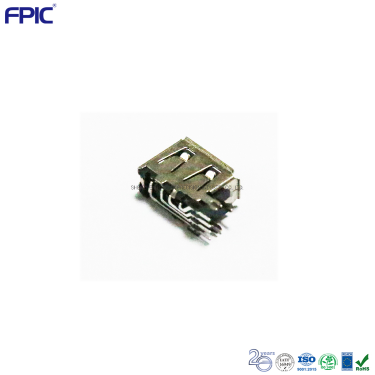 Well Known Mobile Phone Charge Female Connector Electronic USB Af Socket Adapter