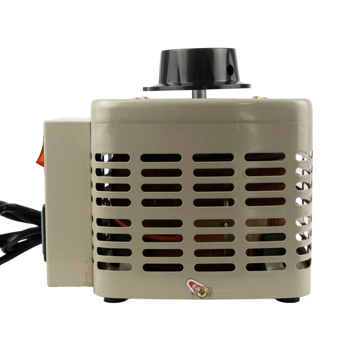 220V Single-Phase Contact Voltage Regulator 3000va AC 0-300V Adjustable Dimming, Speed Regulation, Temperature Regulation Testing