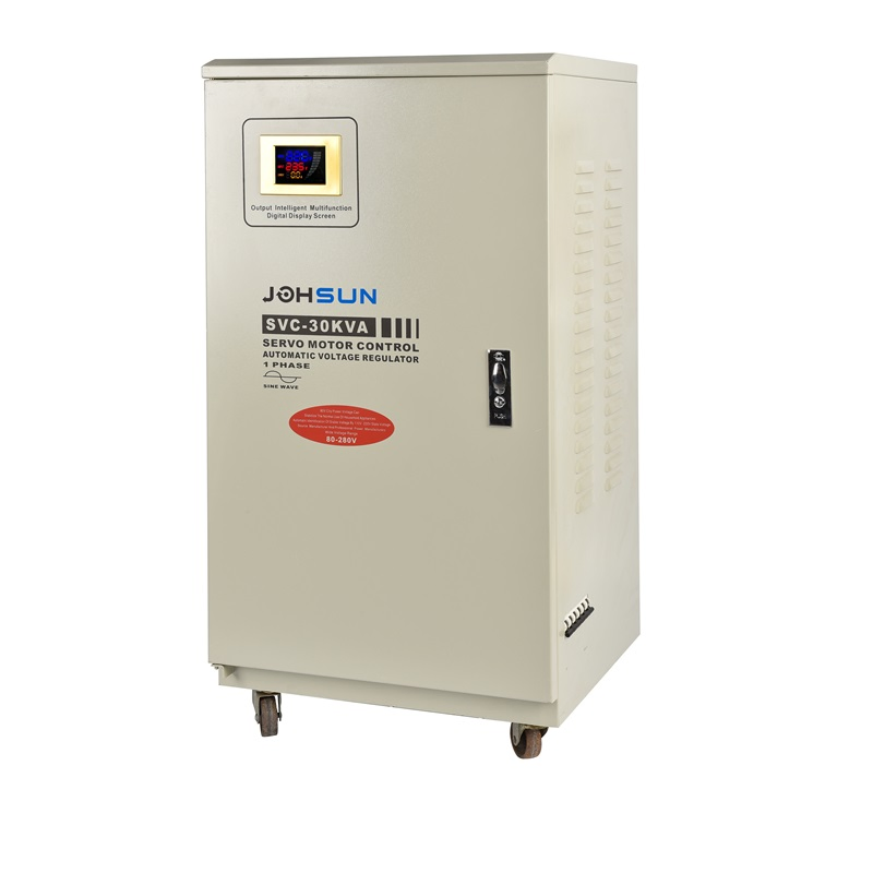 SVC Single Phase Full-Automatic Servo Motor Stabilizer 220V Voltage Regulator