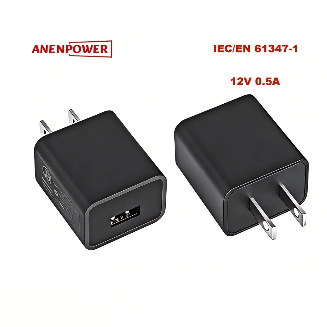 Ukca Certified 12V 0.5A AC Adapter UK Plug IEC/En 61347-1 Compliant Power Supply