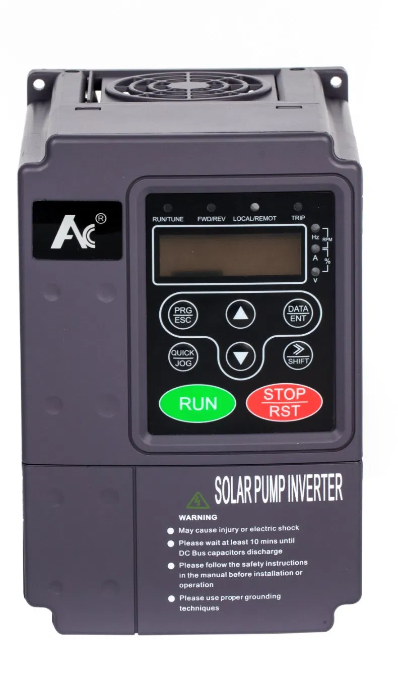 Anchuan 0.75kw Mini Power Inverter AC DC Converter Solar Water Pump Invert