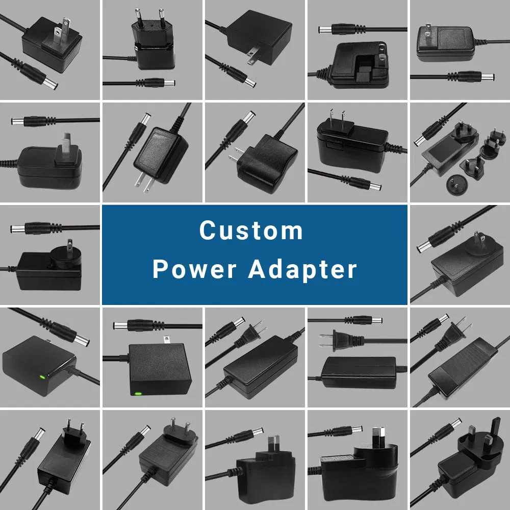 Wall Mount Adapter 48W OEM 12V 2A 1A 3A 4A 48W Kcc Kc Certificate Class II Wall-Mounted Power Adapter