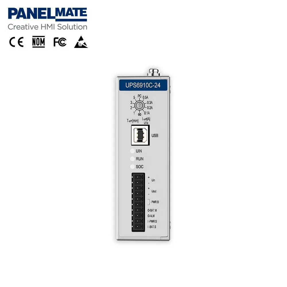 Panelmate Economical Mini DC UPS DC 24V Industrial Power Supplies Uninterruptible Universal UPS