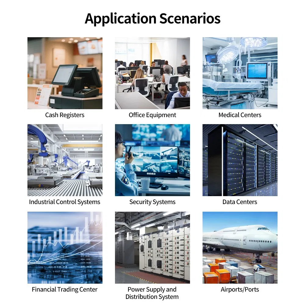 Spm2K 1600W/2000va Online Uninterruptible Power Supply APC Spm Tower Power Outage Protection 230V UPS Including Battery