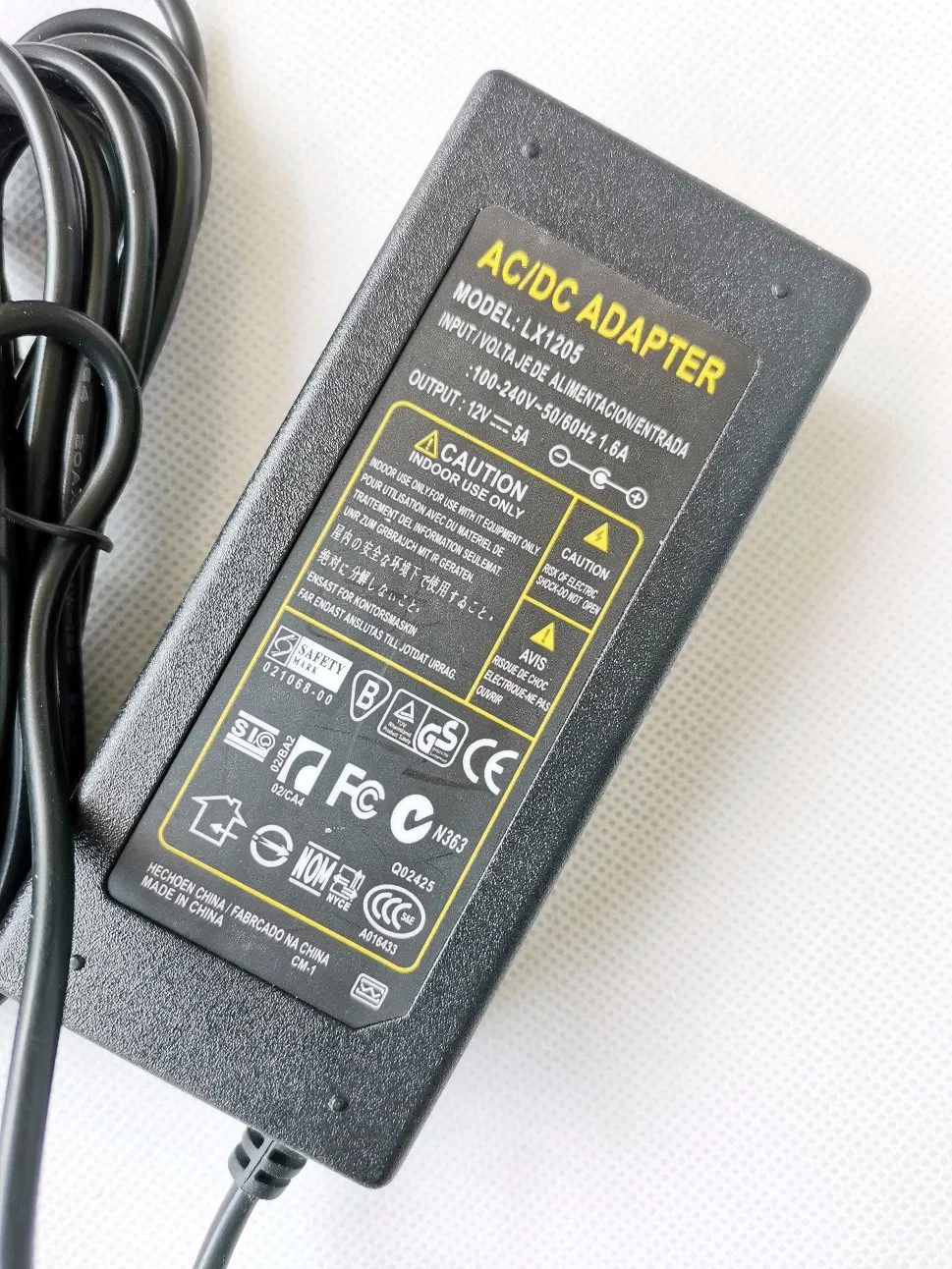 12V 3A Power Adapter Supply for Laptop