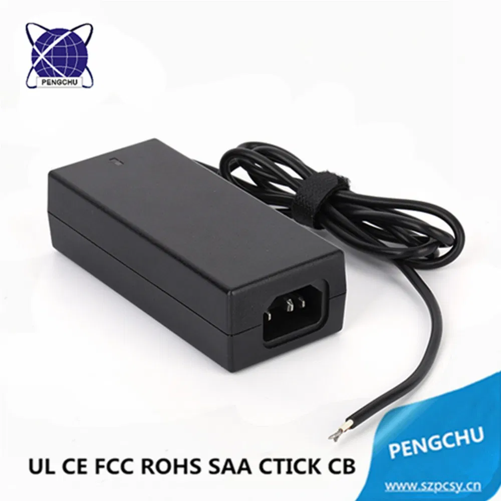 Plastic Shell 12 Volt 4 Amp 48 Watt AC/DC Switch Mode Power Adaptor with UL CE FCC RoHS SAA CB