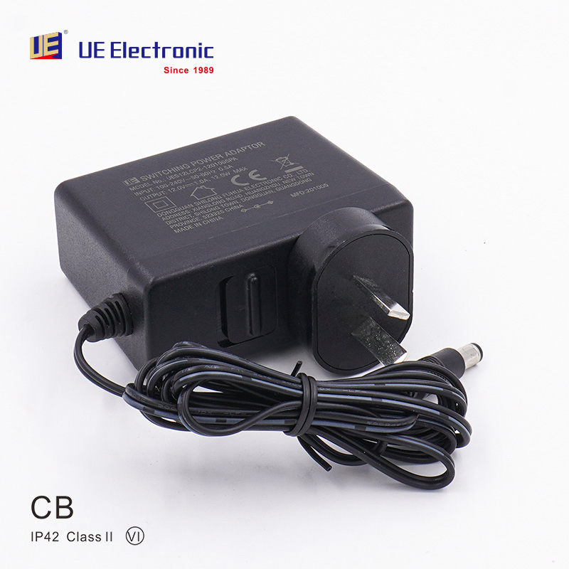 Ue AC DC Medical Switching Power Adapter 10W 12W 5V 2A 8V 1.5A 10V 1.2A 12V 1A 15V 0.8A 20V 0.6A 24V 0.5A Wall Charger Power Adapter