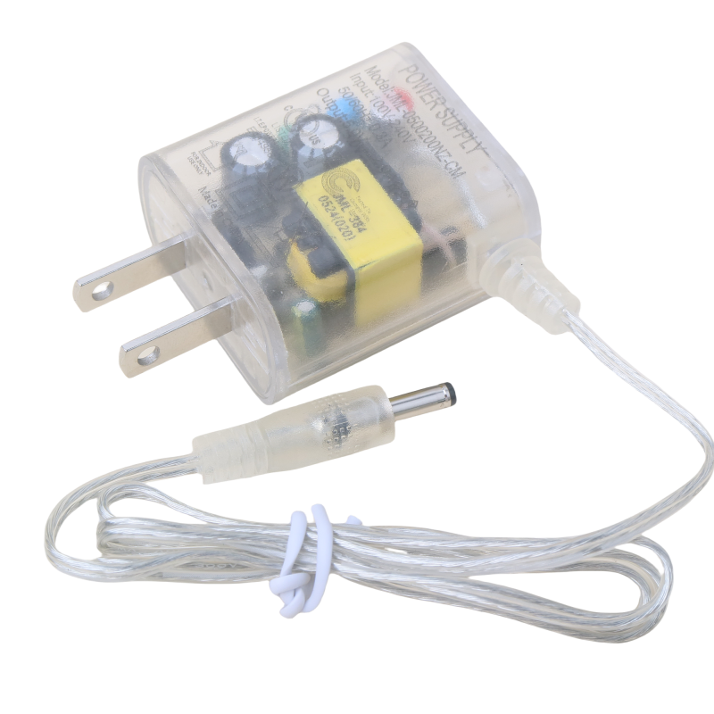 China Factory 5V 1A Clear USB Wall Charger Power Adapter for iPhone/Android/Portable Speaker/Smartwatch