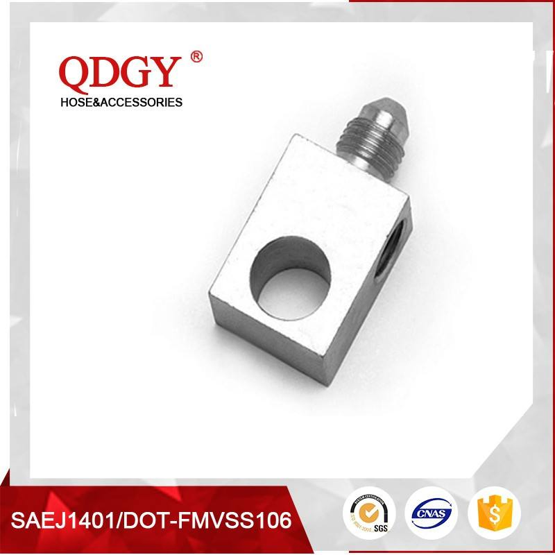 Qdgy -3 3/8X24 and -4 an 7/16 X 20 SAE Brake Line Male Female Fitting Adapter Tee