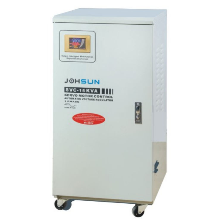 SVC Single Phase Full-Automatic Servo Motor Stabilizer 220V Voltage Regulator