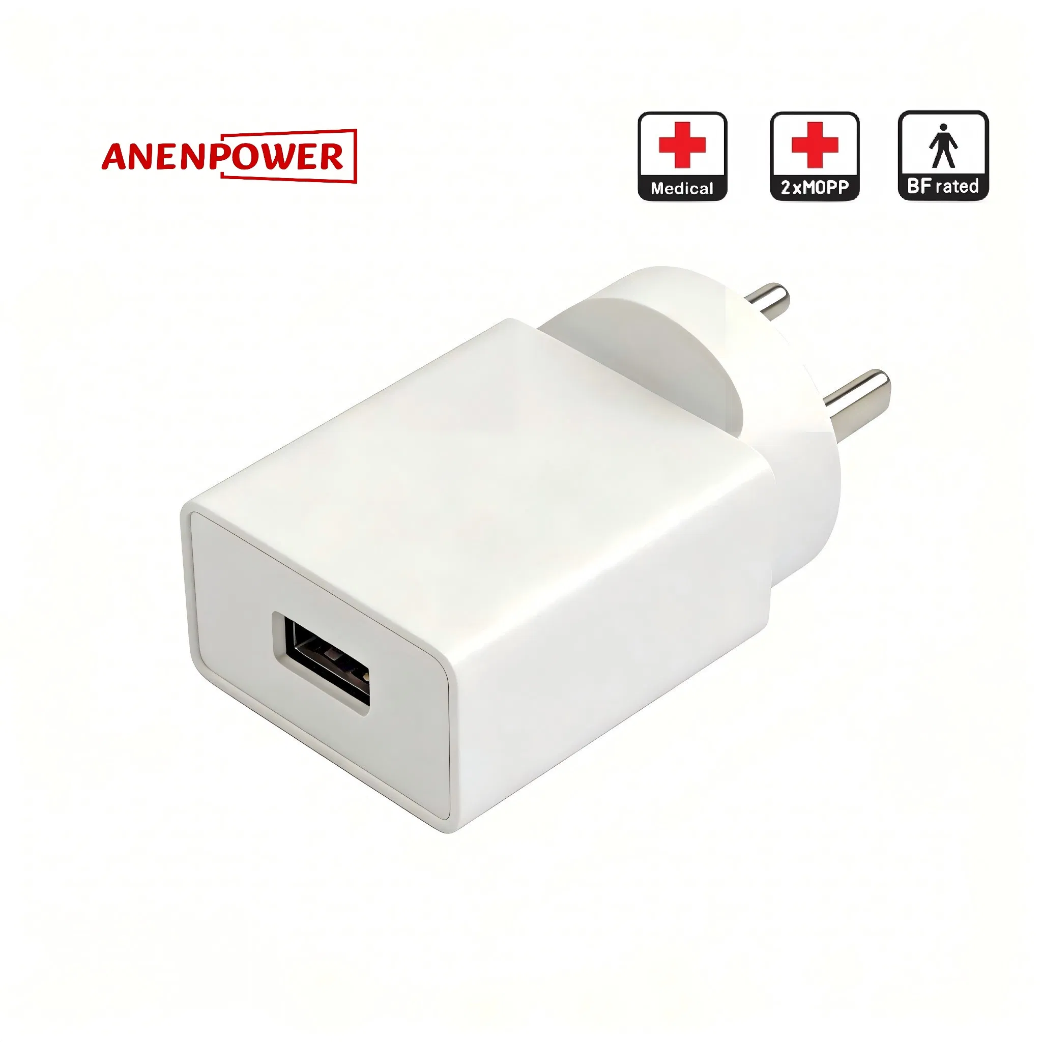 IEC 60601-1 Rcm Certified Medical Power Adapter 5V 1A Au Plug AC/DC Power Supply for Portable ECG Monitors