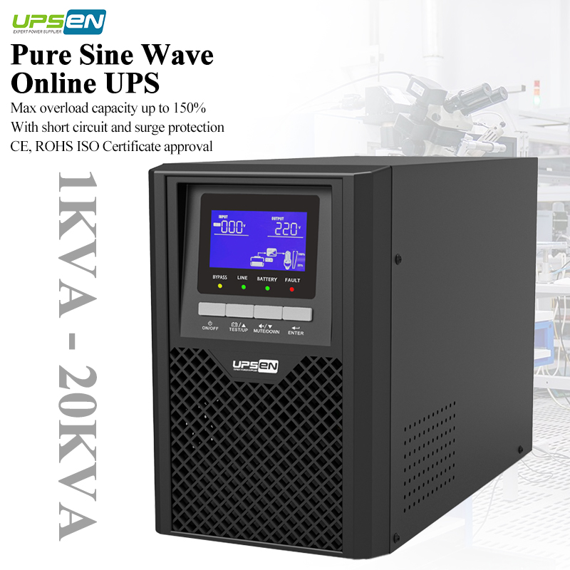Online UPS 1-10kVA 230V Industrial CE Uninterruptible Power Supply