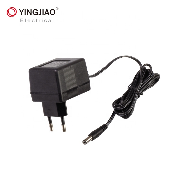 EU Plug Linear Power Supply Wall Plug Charger 9V 300mA AC to AC Power Adapter