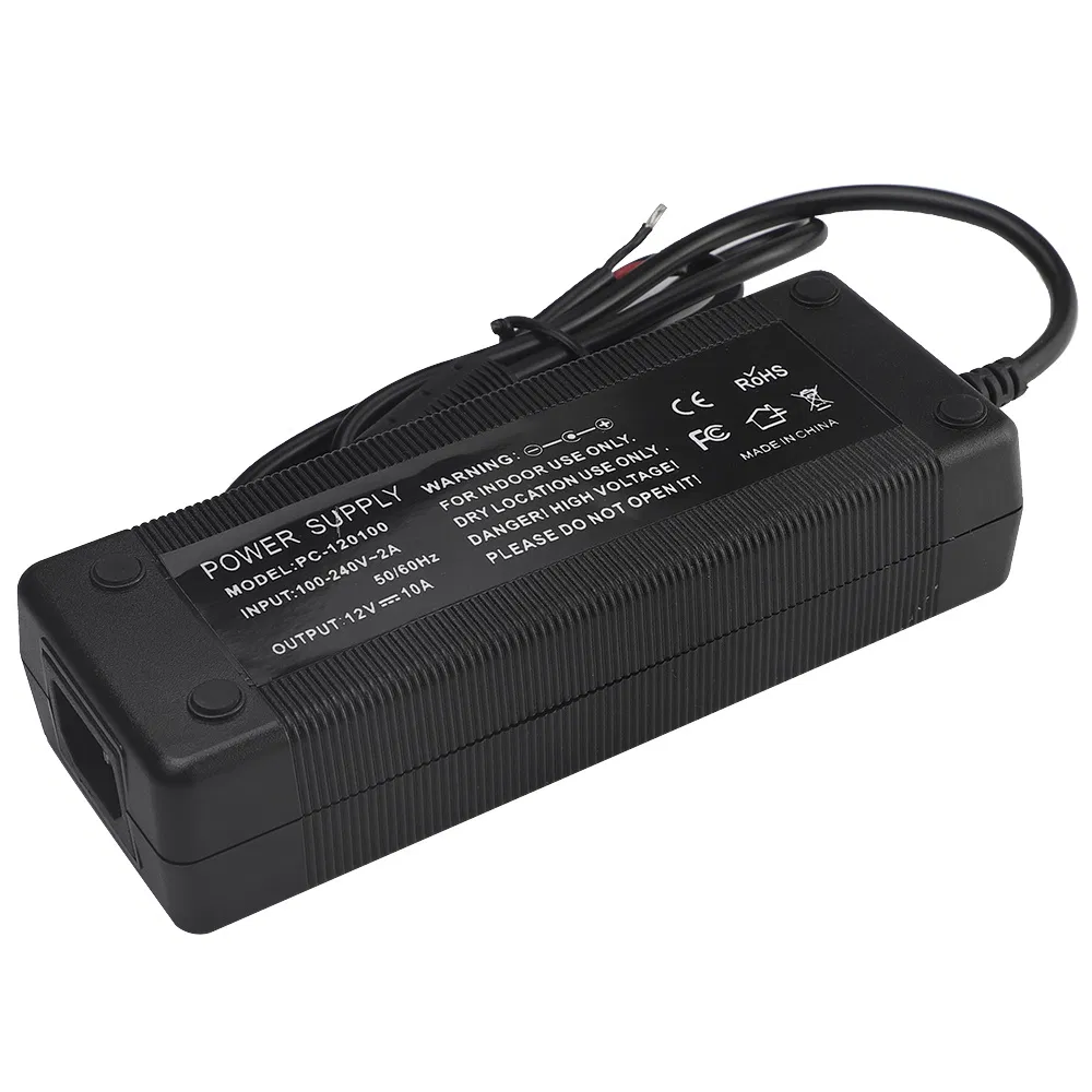 Power Adapter Black View
