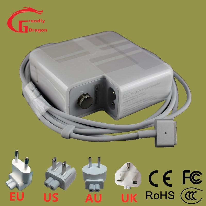45W 14.85V 3.05A Laptop Power Adapter with T Tip Magsafe 2 for MacBook Air Charger
