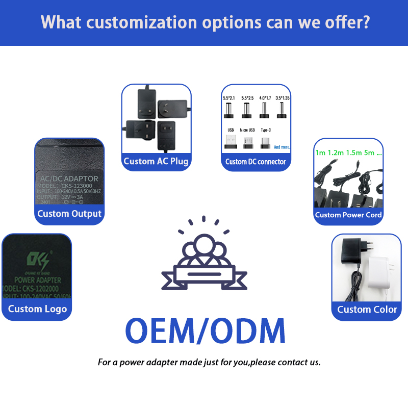 China Manufactures Portable Fast Power Charger 12V 3A Universal Charger AC 36W Power Adapter