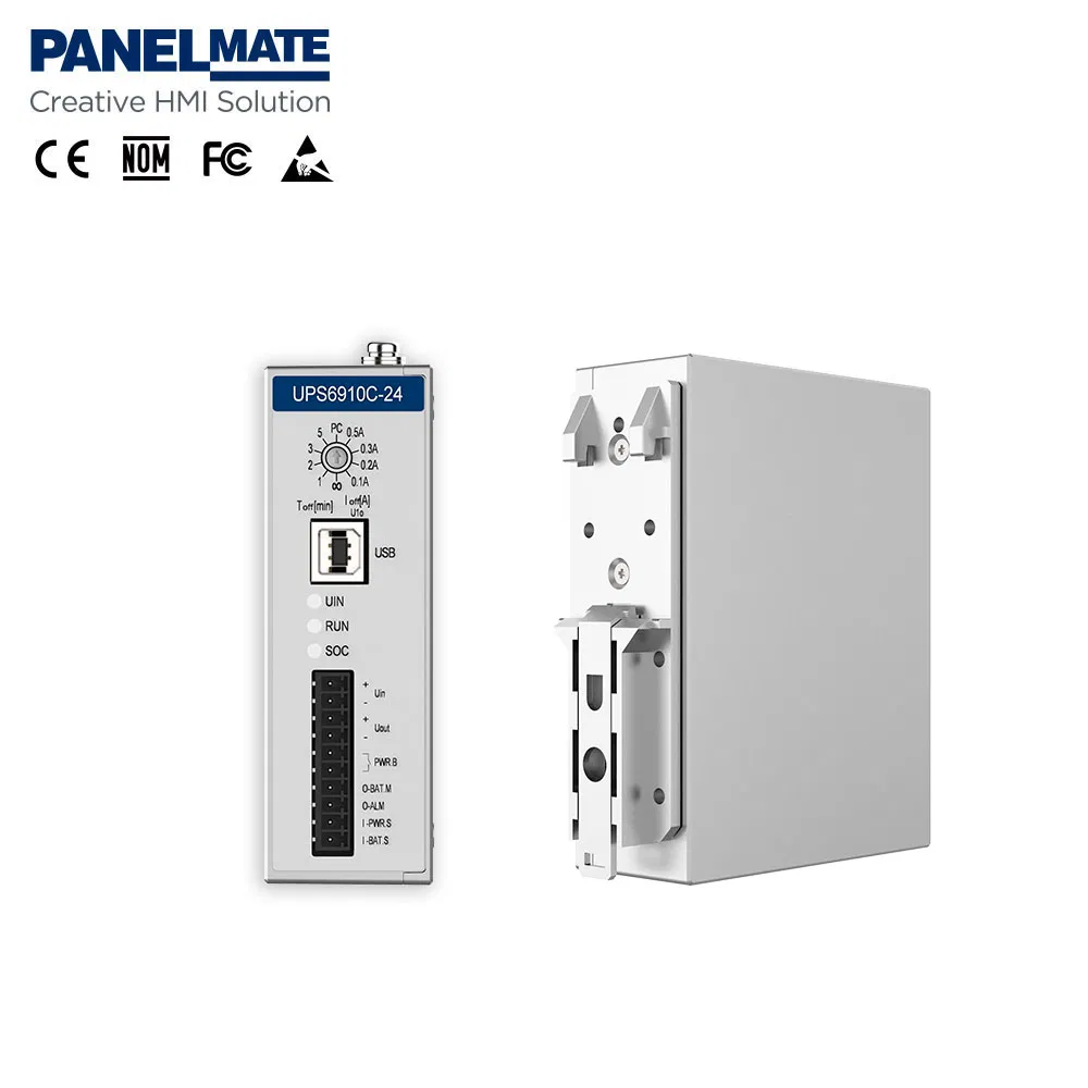 Panelmate Economical Mini DC UPS DC 24V Industrial Power Supplies Uninterruptible Universal UPS