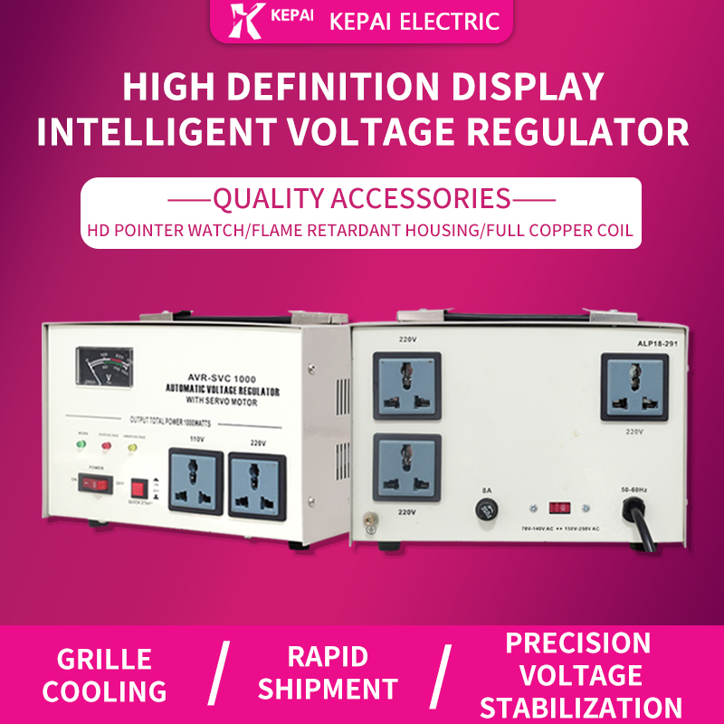Factory Price 1000va Digital AVR Automatic Voltage Regulator Stabilizer