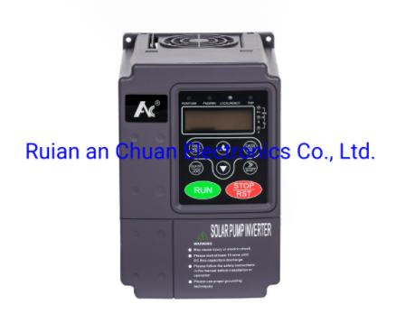 Anchuan 0.75kw Mini Power Inverter AC DC Converter Solar Water Pump Invert