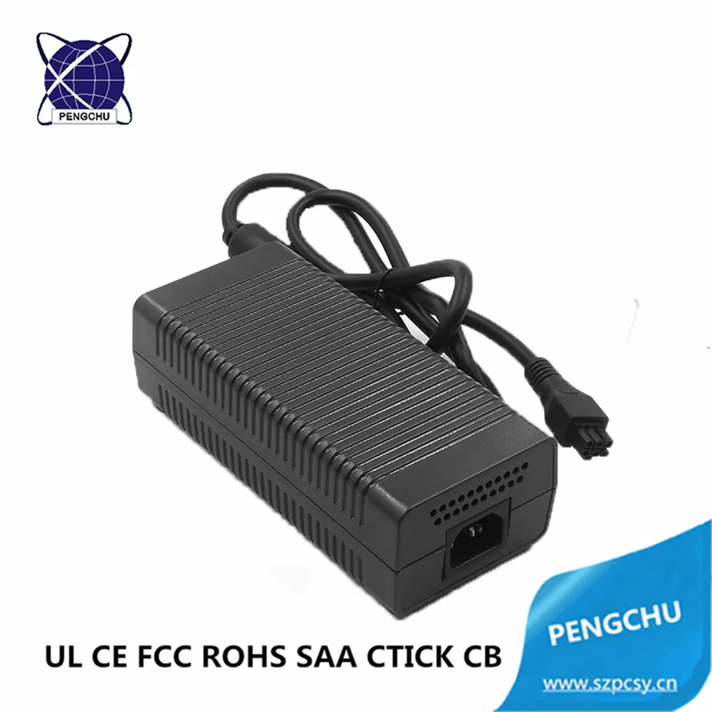 CE FCC RoHS PSE Approved 180W 24V 7.5A AC to DC Switch Mode Power Adapter