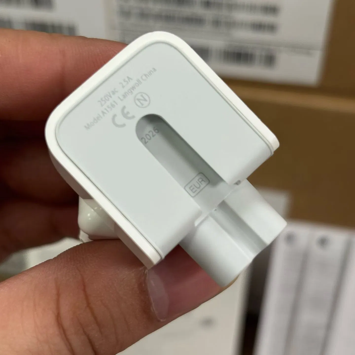 A2571 A2676 UK EU 35W Dual USB-C Port Compact Power Adapter Fast Charging for Mobile Phone