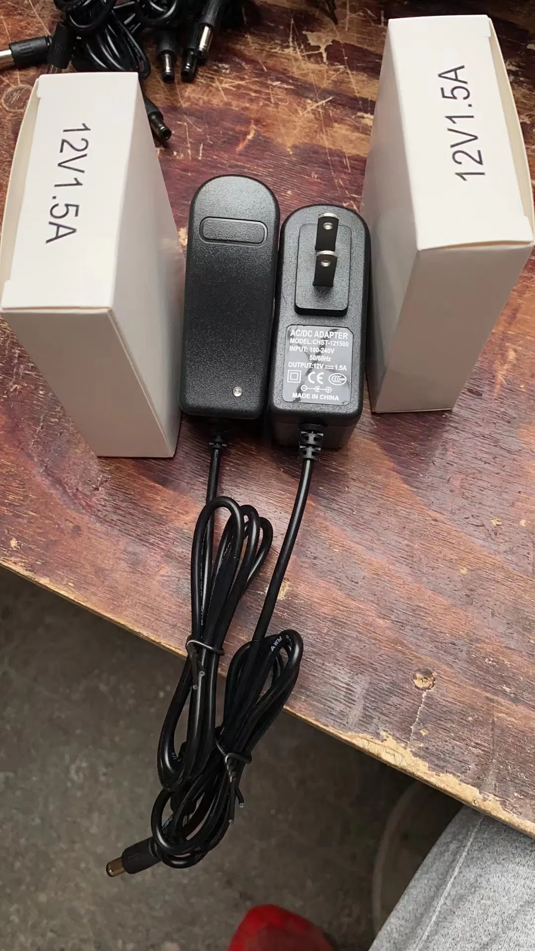 AC 100-240V to DC 12V 1.5A Us Plug Power Adapter