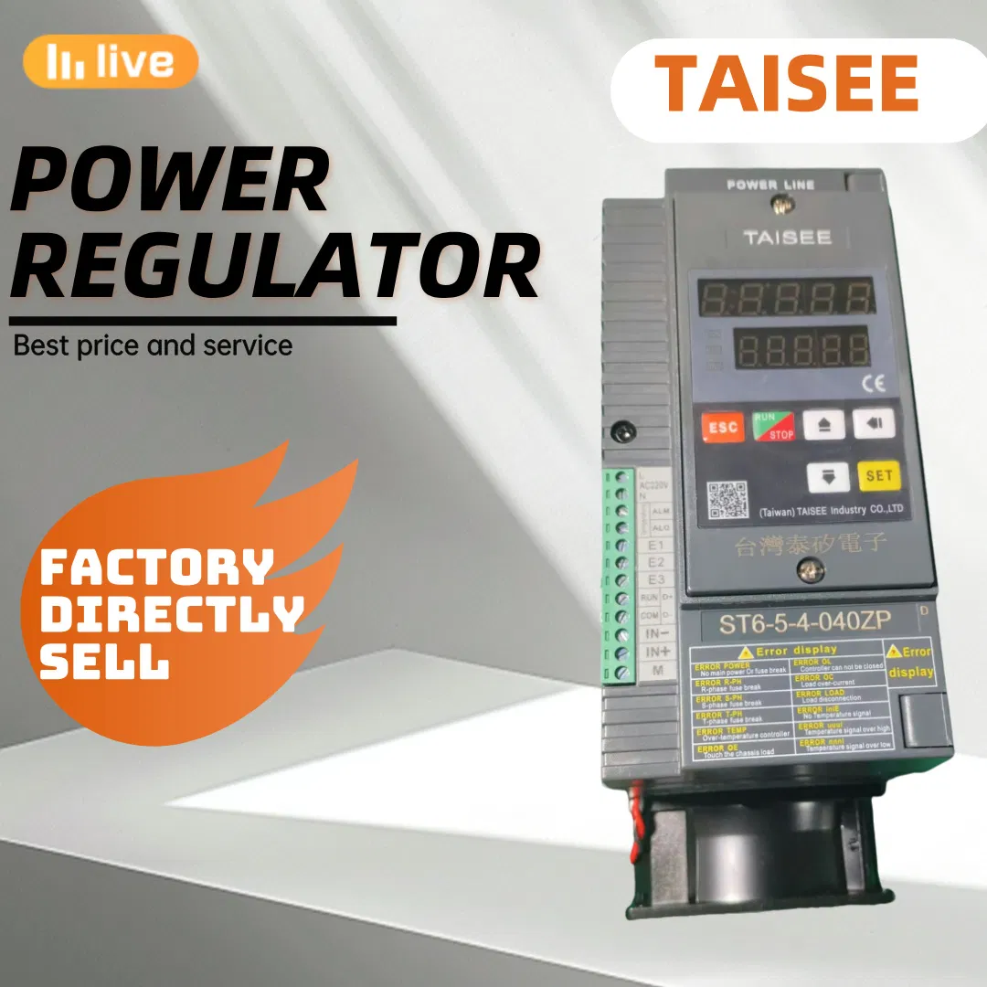 Taisee General Type SCR Voltage Power Regulator for Reliable Power Management Taisee T6-5-6-500zp SCR