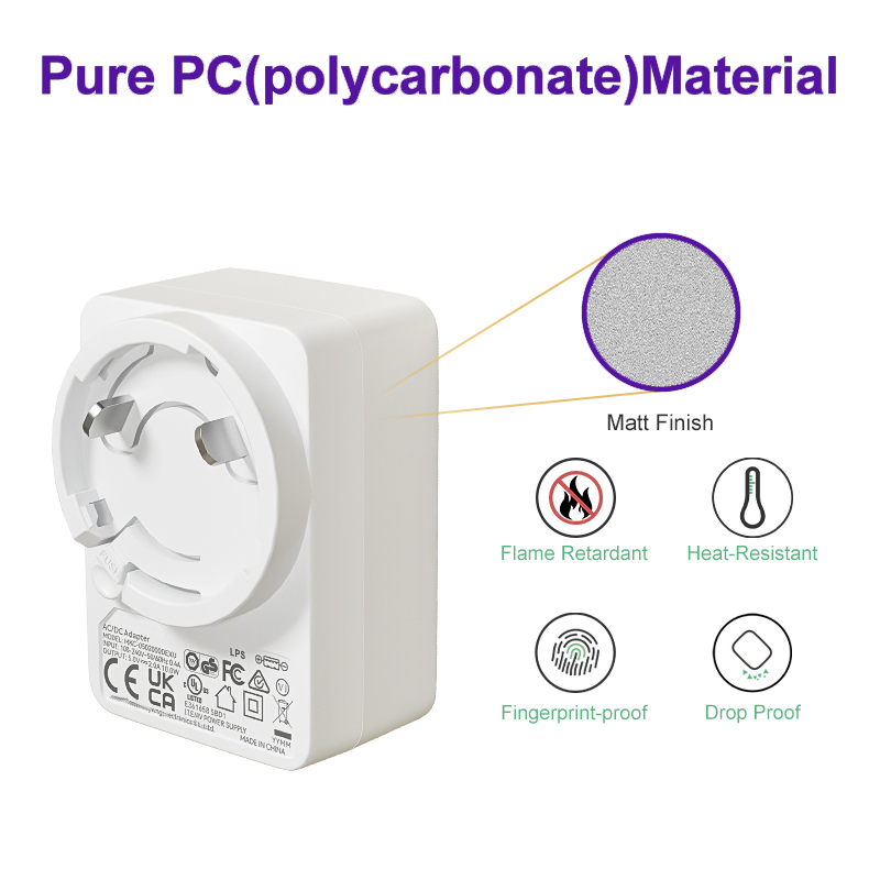 UK Us Au EU Ar Cn USB Fast Chuarger Plugs All in One 15W AC DC 12V 1A Interchangeable Power Adapter with 59*41*28.5mm DC Plug