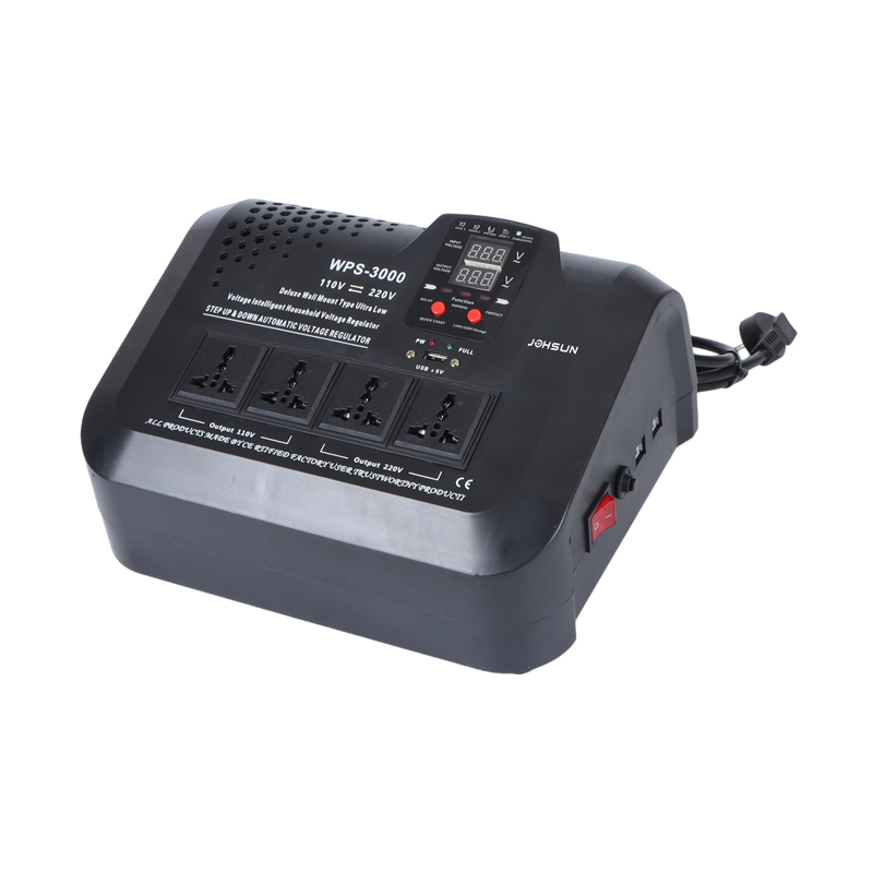 220V 110V Wall Mount Relay AC Automatic Voltage Regulator with Digital Display