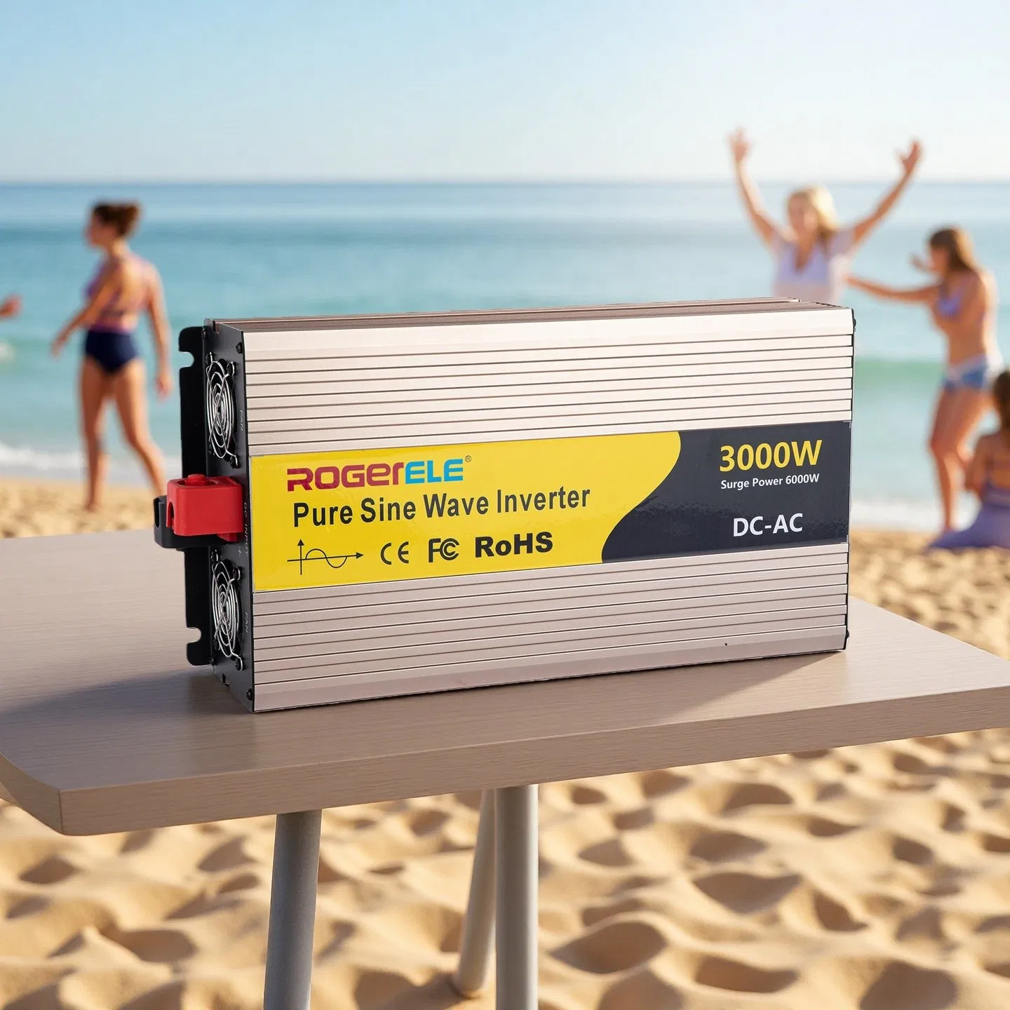 3000W/3kw 3000 Watt 12V/24V/48V DC to AC 110V/120V 220V Converter Pure Sine Wave Solar Power Inverter