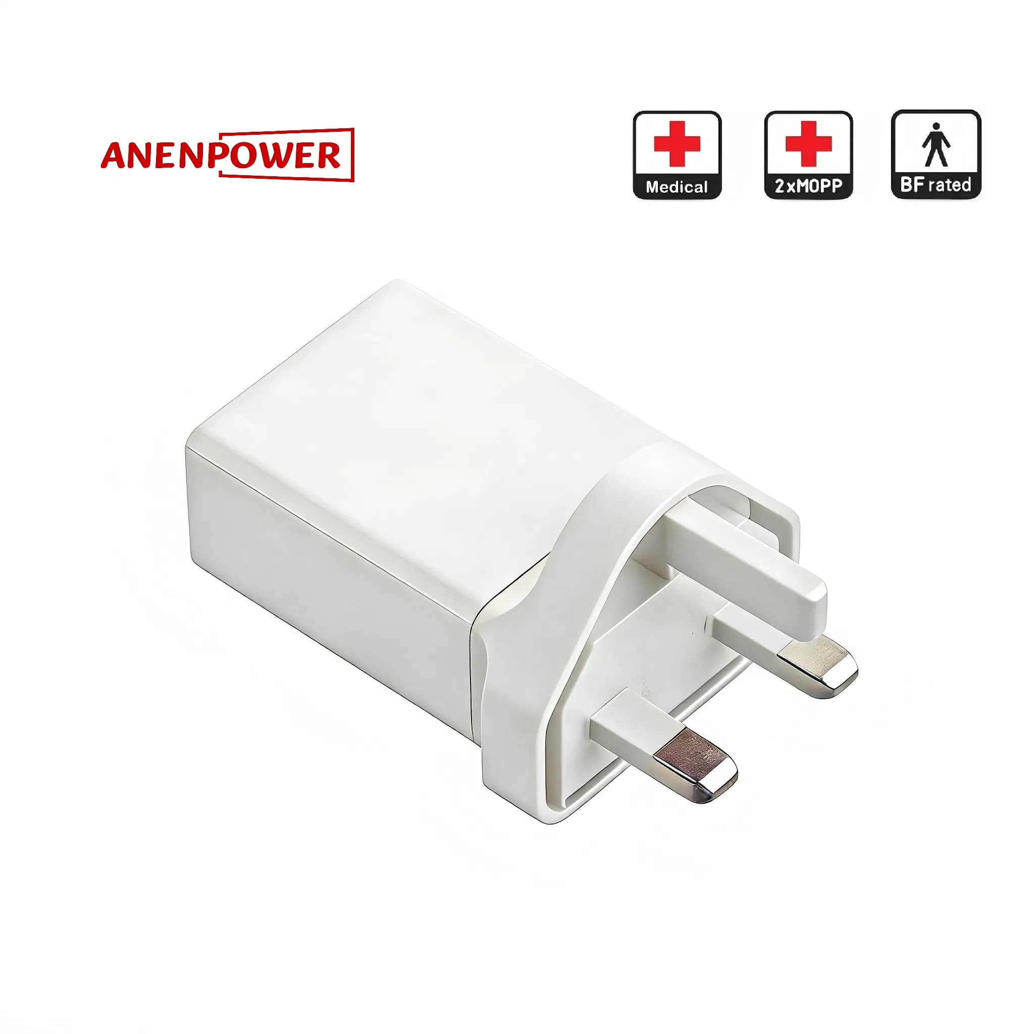 IEC 60601-1 Rcm Certified Medical Power Adapter 5V 1A Au Plug AC/DC Power Supply for Portable ECG Monitors