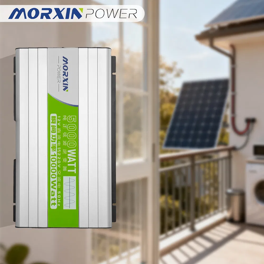 Voltage Converters 5000W 10000W DC 12V to AC 220V Pure Sine Wave Power Inverter for Universal Sockets