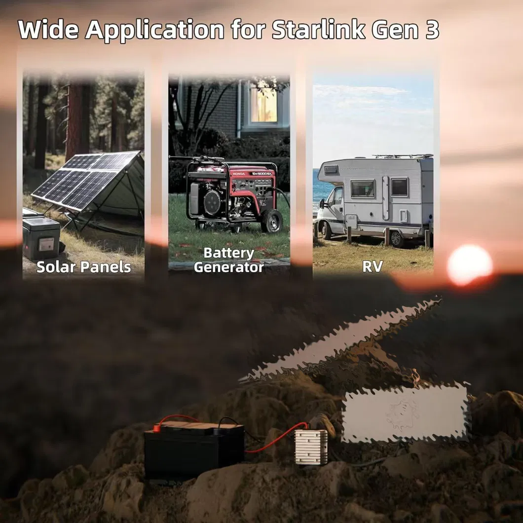 Outdoor Starlink Power Solution