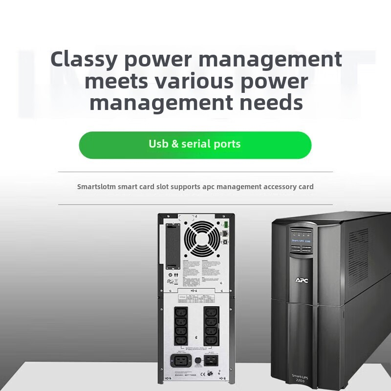 APC Smart-UPS SMT Series SMT1000uxi-CH 1000va 800W Online Interactive Tower Type Uninterruptible Power Supply 1kVA, Without Battery